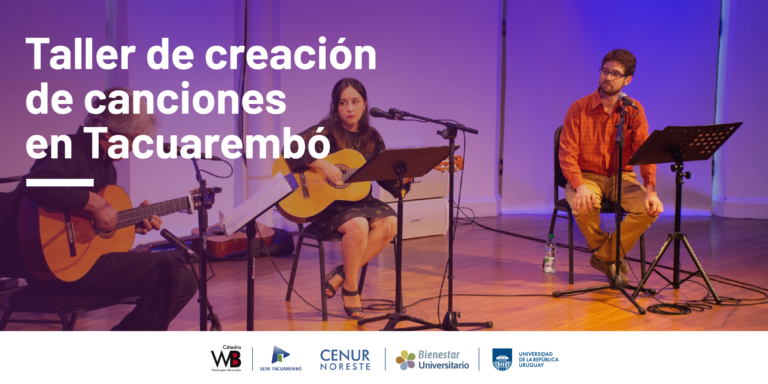 Inscripciones abiertas: El Taller de Creación de Canciones llega a Tacuarembó