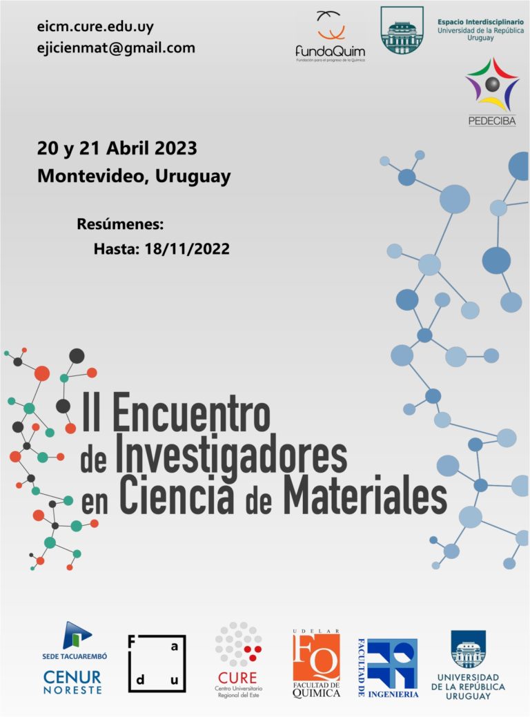 II Encuentro de Investigadores en Ciencia de Materiales, en el Hotel Dazzler en Montevideo, Uruguay