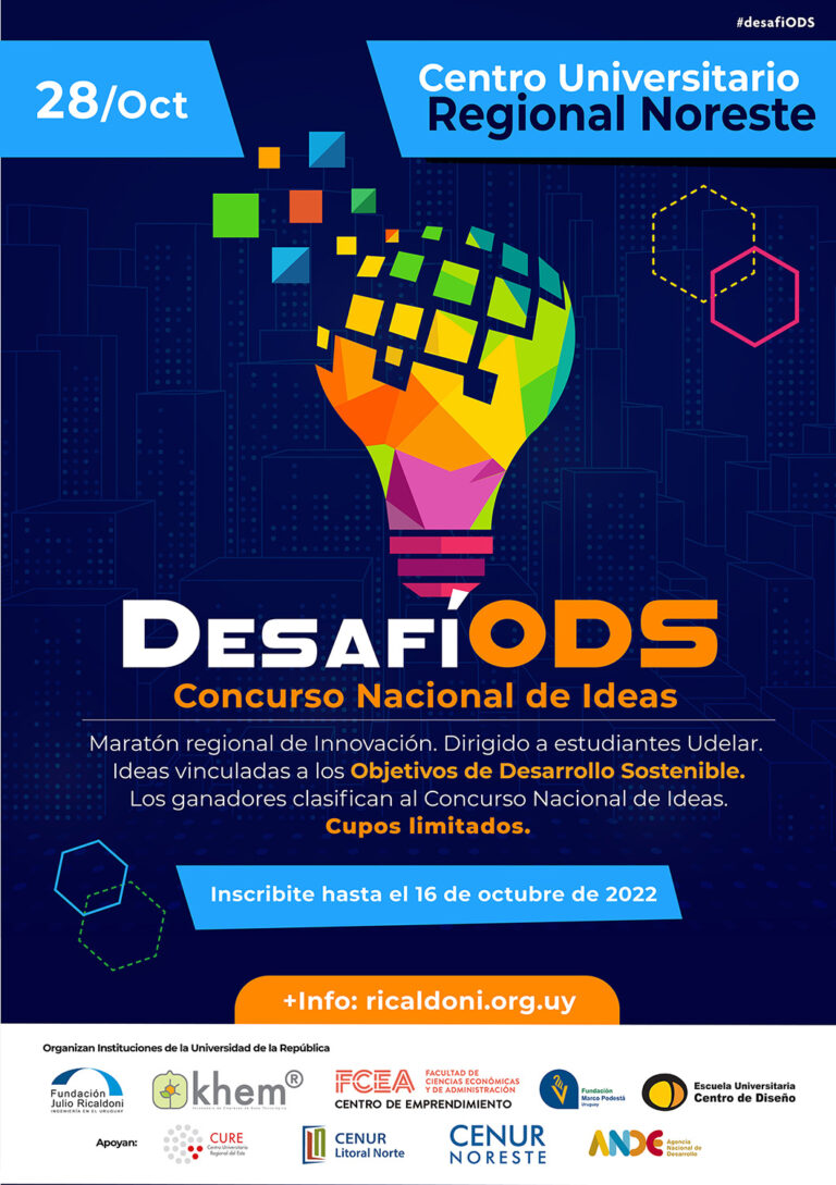 El Concurso Nacional de Ideas DesafiODS extendió su plazo de inscripciones