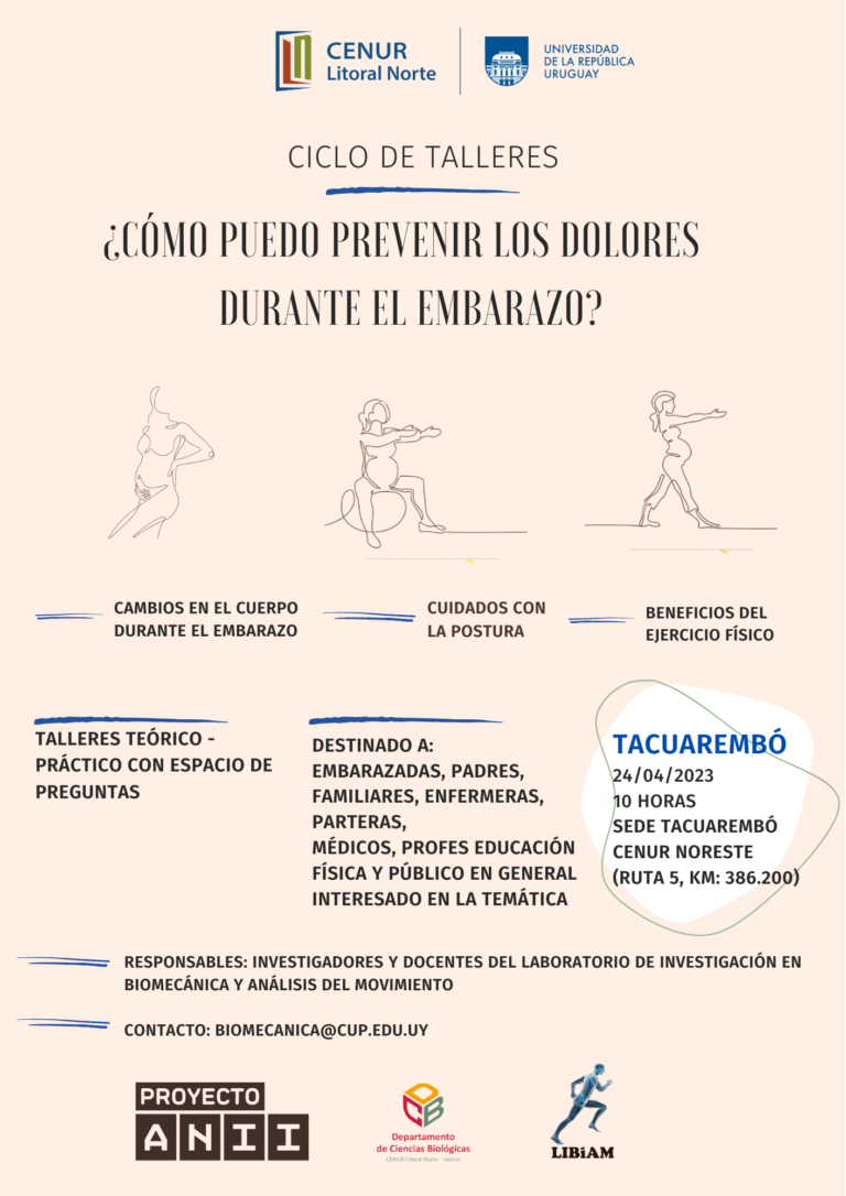 Taller: ¿Cómo prevenir dolores en el embarazo?