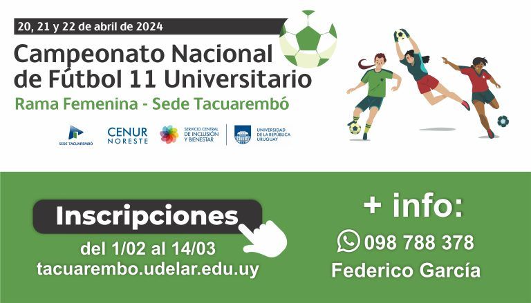 Convocatoria al Campeonato Nacional de Fútbol 11 Universitario