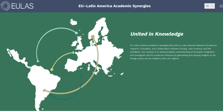 “Proyecto Jean Monnet Network -EULAS (ERASMUS Lump Sum Grant) de la Comisión Europea”