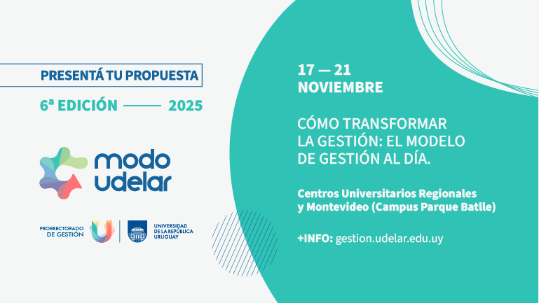 Convocatoria para presentar propuestas para la VI Feria Modo Udelar – 2025