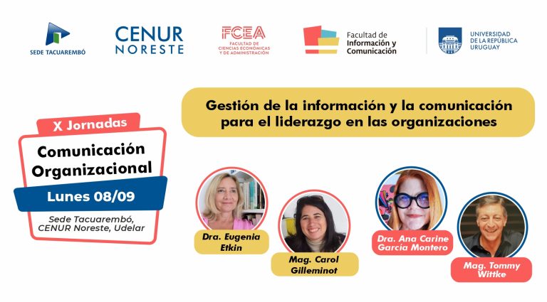 X Jornada de Comunicación Organizacional – lunes 8 de setiembre