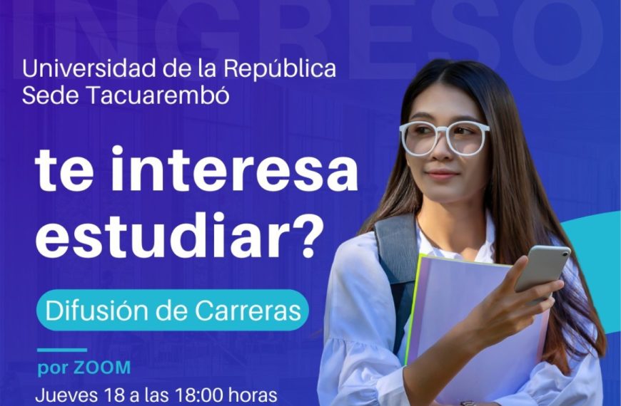 Charla de difusión de carreras de la Sede Tacuarembó